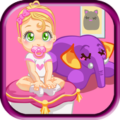 Baby Room Cleaning Game icon