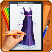 Learn How to Draw Dresses icon