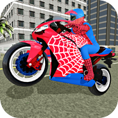 Super Hero Auto Motor Bike - Crazy Thrill Riding icon