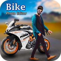 Bike Photo Frame : Cut Paste Editor on 9Apps