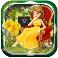 Princess  Photo  Frames: Square Landscape Potrait on 9Apps