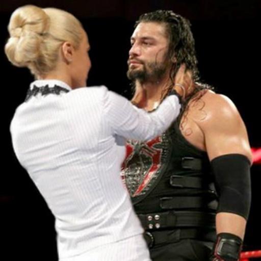 Roman Reigns kiss Lana all best Photo HD icon