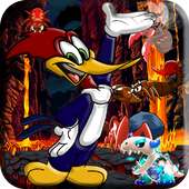 woody woodpecker super adventure Temple Maze