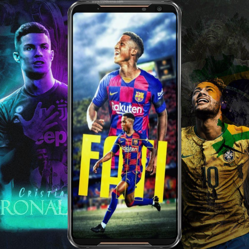 Ansu Fati Wallpaper - Football Legend Wallpaper HD icon