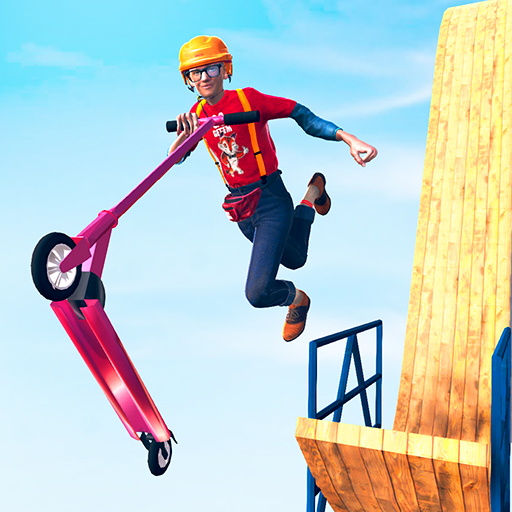 Impossible Scooty Stunt Mega Ramp Bike Racing Game icon