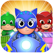 PJ Super Hero Car Racing icon