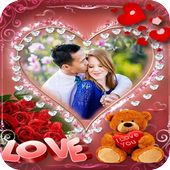 صورة حبيبك في إطار حب أيقونة