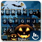 Live Blue Halloween Keyboard Theme icon