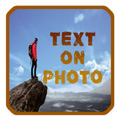 Text on Photo icon