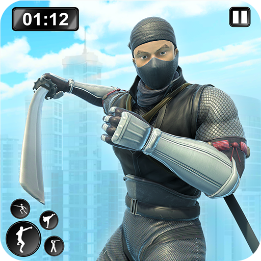 Superhero Iron Ninja - Ninja Street Fighter Game icon