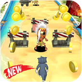 Free Jerry Run : Adventure Cat Railway icon