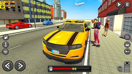 Crazy Taxi Car Driving Game 3D screenshot 5