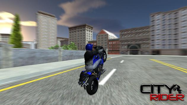 City Moto Racer Rider 2 2018 screenshot 1