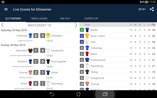 Live Scores Eliteserien 2023 screenshot 6