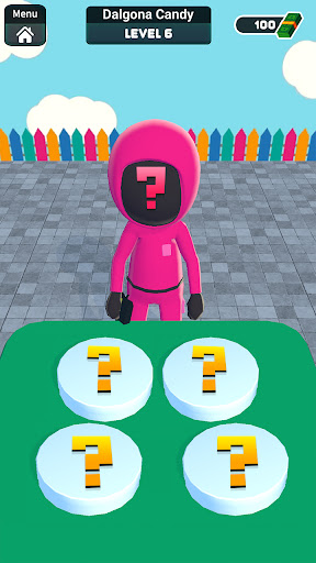 Squid Game Candy Challenge screenshot 2