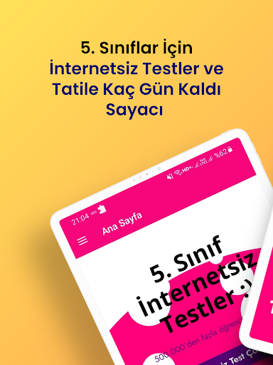 5.Sınıf Tüm Ders İnternetsiz скриншот 7