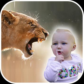 Animal Photo Frame Editor- Wild Animal Photo Maker screenshot 1