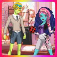 Hot Sexy Babes Ladyb Noir Maker - Dress up games