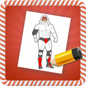How To Draw :WWE Wrestlers icon