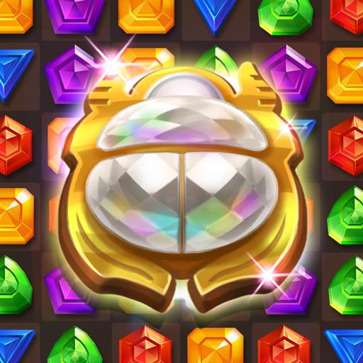 Cleopatra's Jewels - Ancient Match 3 Puzzle Games icon
