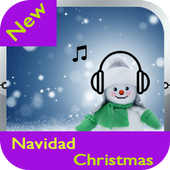 Christmas music and Christmas carols icon