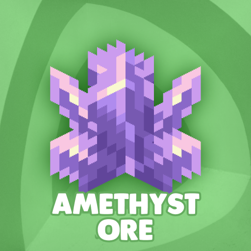 Amethyst Ore Mod for Minecraft icon
