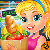 Grocery Supermarket Girls Game icon