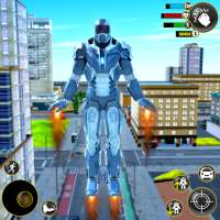 Iron Super Rope Hero - Gangstar Crime Fighting 3D