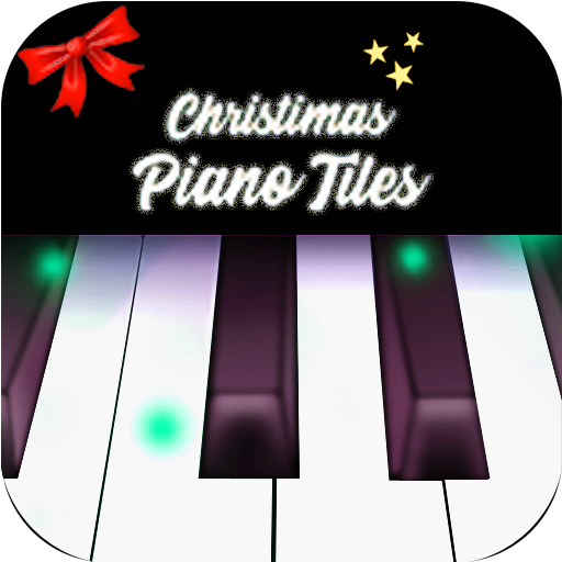 Christmas piano magic tiles icon