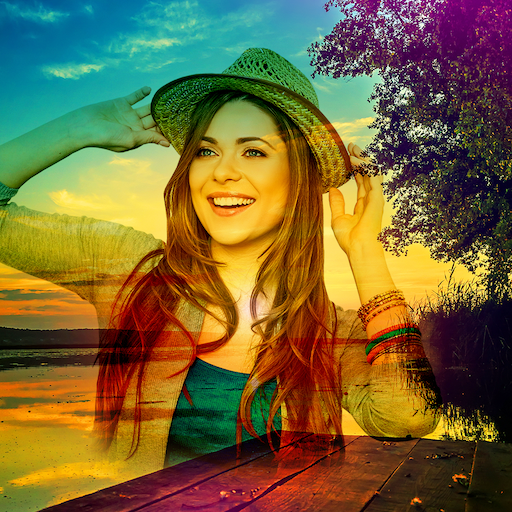 Photo Blend cam: Auto photo mi icon