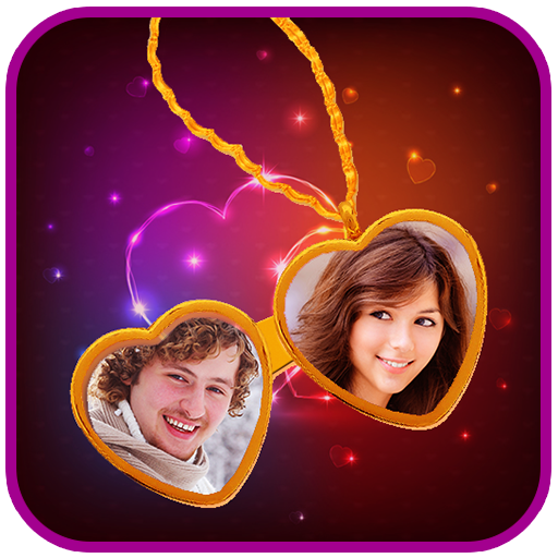 Locket Photo Frames : Text, Stickers  Free icon