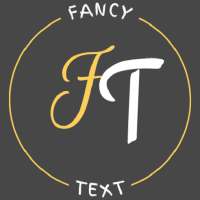 Fancy Name : Fancy text Symbol