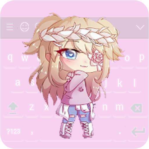Anime Keyboard Theme Gacha Life icon