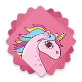 Unicorn Photo Editor - Kawaii Stickers icon