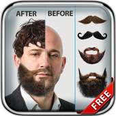 Man Mustache And HairStyle Photo Editor Pro on 9Apps