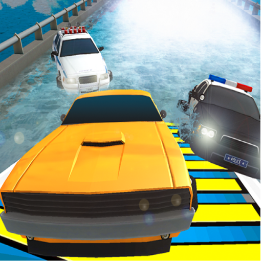Turbo Water Slide Car Racing : Aqua adventure icon