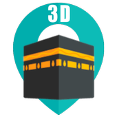 Qibla 3D No Ads icon