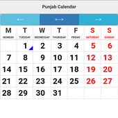 Punjab Calendar أيقونة