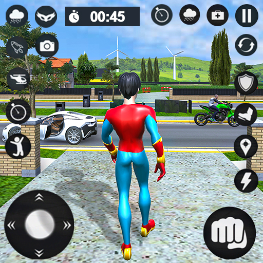Spider Hero Games: Crime Games icon
