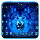 Клавиатура Ice Wolf on 9Apps