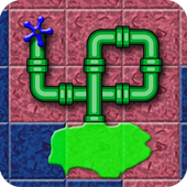 Water Connect - Pipes Puzzle icon