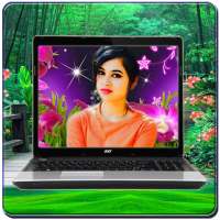 Laptop photo frame editor on 9Apps