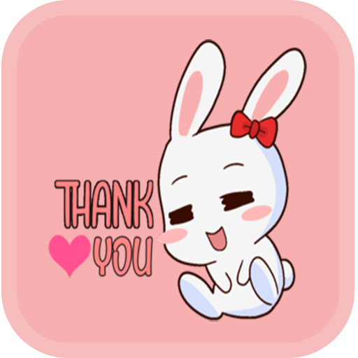 WAStickerApps - Cute Bunny Sticker आइकन