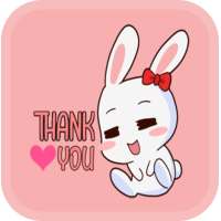 WAStickerApps - Cute Bunny Sticker on 9Apps