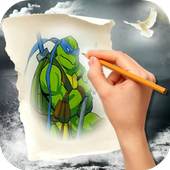 How To Draw Ninja Turtle icon