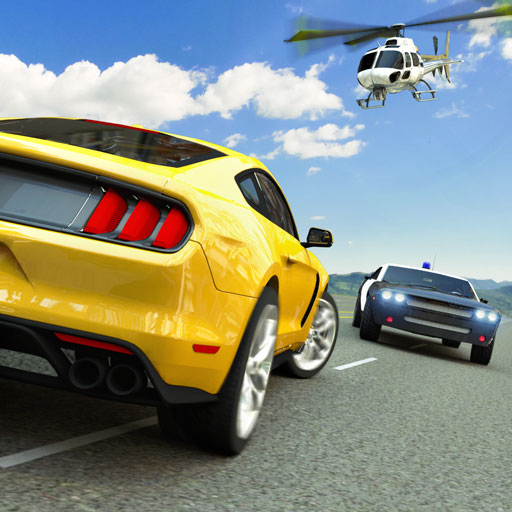 US Police Car Chase Games Sim icon