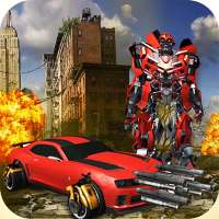 Extreme War of Robot -  Transform Car Fight