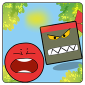 NEW Red Ball 4 rouge आइकन