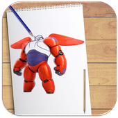 How to Draw Big Hero 6 icon