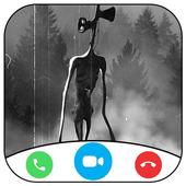 Fake video call Scary Siren Head-prank icon
